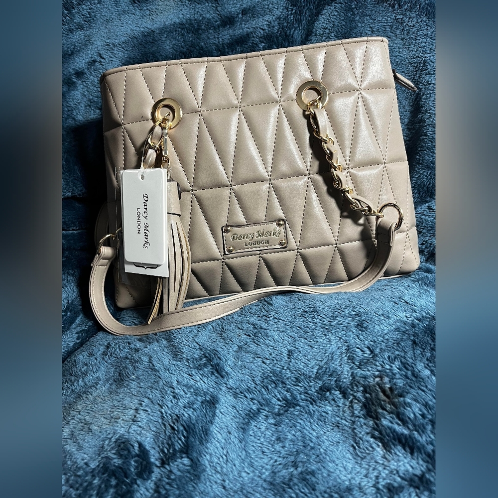 NWT Darcy Marks London Pleated Crossbody